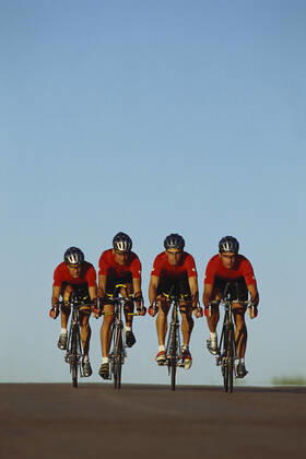 Cycling Road cycling, Rad, Radsport, Strasse team in action. ,model released, Symbolfoto Copyright: xDUOMO PCNx CY0403 106132