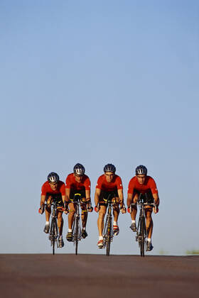 Cycling Road cycling, Rad, Radsport, Strasse team in action. ,model released, Symbolfoto Copyright: xDUOMO PCNx CY0403 106133