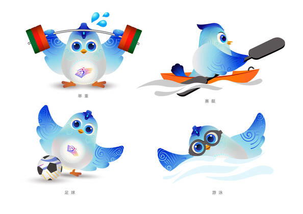 (200416) -- HANGZHOU, April 16, 2020 -- This handout image shows Feifei, the mascot of the 4th Asian Para Games Hangzhou 2022, unveiled by the Hangzhou Asian Para Organizing Committee in Hangzhou, east China s Zhejiang Province, April 16, 2020. (SP)CHINA-HANGZHOU-ASIA PARA GAMES-MASCOT-LAUNCH HuangxZongzhi 