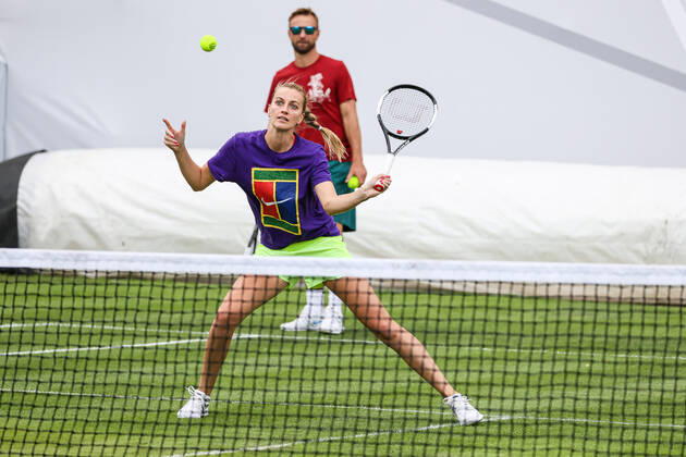 Petra Kvitova (CZE), bett1ACES, Berlin, LTTC Rot-Weiß - Steffi-Graf-Stadion, 11.07.2020,