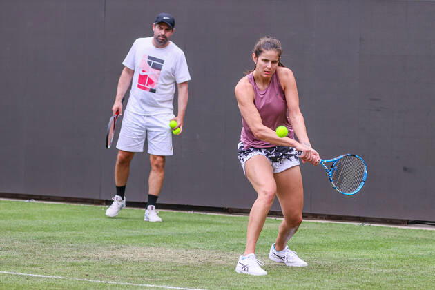 Julia Görges (GER), bett1ACES, Berlin, LTTC Rot-Weiß - Steffi-Graf-Stadion, 11.07.2020,