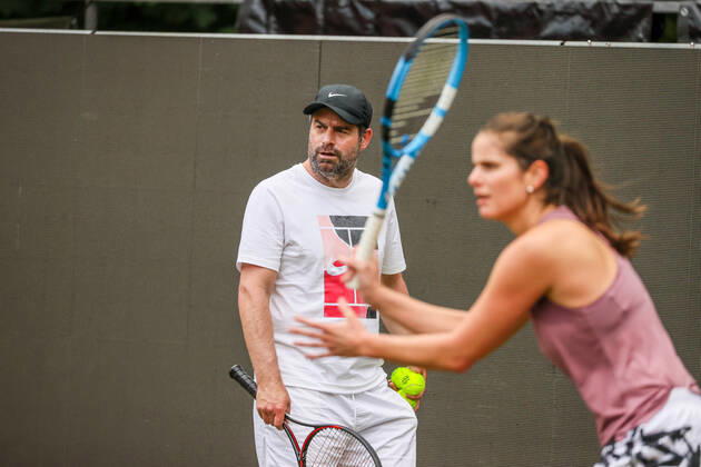 Raemin Sluiter - neuer Coach von Julia Görges, bett1ACES, Berlin, LTTC Rot-Weiß - Steffi-Graf-Stadion, 11.07.2020,