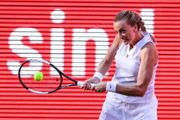 Petra KVITOVA (CZE), bett1ACES, Berlin, LTTC Rot-Weiß - Steffi-Graf-Stadion, 13.07.2020,