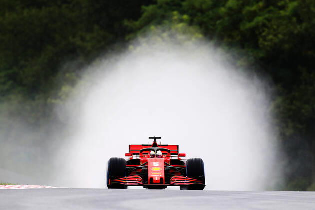 Sport Themen der Woche KW29 Sport Bilder des Tages Motorsports: FIA Formula One World Championship, WM, Weltmeisterschaft 2020, Grand Prix of Hungary Motorsports: FIA Formula One World Championship 2020, Grand Prix of Hungary, 5 Sebastian Vettel (GER, Scuderia Ferrari Mission Winnow),