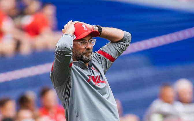 Bilder des Jahres 2020, Sport 08 August Sport Themen der Woche KW35 Sport Bilder des Tages 25.08.2020, Red Bull Arena, Salzburg, AUT, Testspiel, FC Red Bull Salzburg vs FC Liverpool, im Bild Trainer Juergen Klopp (FC Liverpool) during Friendly Football Match between FC Red Bull Salzburg and FC Liverpool at the Red Bull Arena in Salzburg, Austria on 2020 08 25.