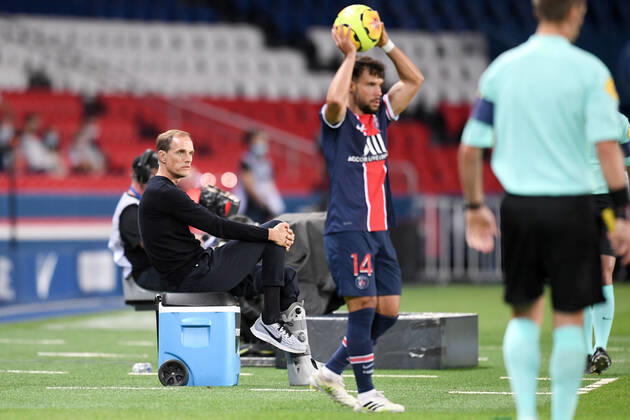 THOMAS TUCHEL (ENTRAINEUR PSG) FOOTBALL : Paris SG vs Marseille - Ligue 1 Uber Eats - 13 09 2020 FEP Panoramic