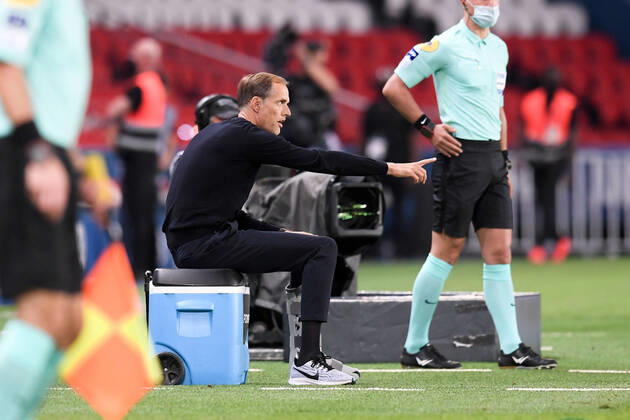 THOMAS TUCHEL (ENTRAINEUR PSG) FOOTBALL : Paris SG vs Marseille - Ligue 1 Uber Eats - 13 09 2020 FEP Panoramic