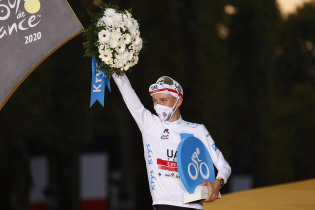 20-09-2020 Tour De France; Tappa 21 Mantes La Jolie - Paris; 2020, Uae - Emirates; Pogacar, Tadej; Paris; 