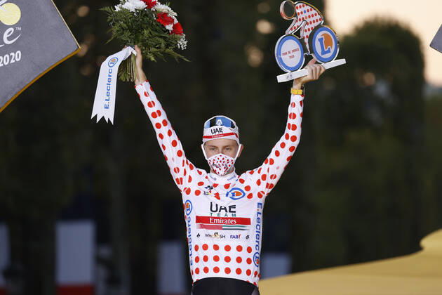 20-09-2020 Tour De France; Tappa 21 Mantes La Jolie - Paris; 2020, Uae - Emirates; Pogacar, Tadej; Paris; 