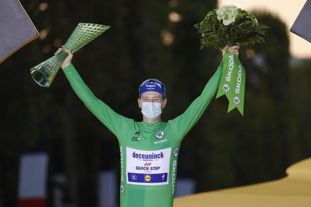 20-09-2020 Tour De France; Tappa 21 Mantes La Jolie - Paris; 2020, Deceuninck - Quick Step; Bennett, Sam; Paris; 