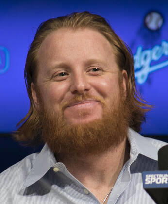 October 27, 2020, Los Angeles, California, USA: Justin Turner 10 of the Los Angeles Dodgers pulled during World Series game 6 after positive coronavirus test. FILE PHOTO: Los Angeles Dodgers closer Kenley Jansen and third baseman Justin Turner attend a news conference Wednesday, January 11, 2017, in Los Angeles. The two re-signed with the team as free agents. JAVIER ROJAS PI Los Angeles USA - ZUMAp124 20201027_zaa_p124_002 Copyright: xJavierxRojasx