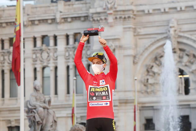 08-11-2020 Vuelta A Espana; Tappa 18 Hipodromo De La Zarzuela - Madrid; 2020, Jumbo - Visma; Roglic, Primoz; Madrid; 