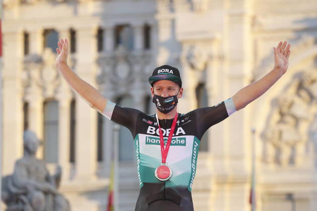 08-11-2020 Vuelta A Espana; Tappa 18 Hipodromo De La Zarzuela - Madrid; 2020, Bora - Hansgrohe; Ackermann, Pascal; Madrid; 