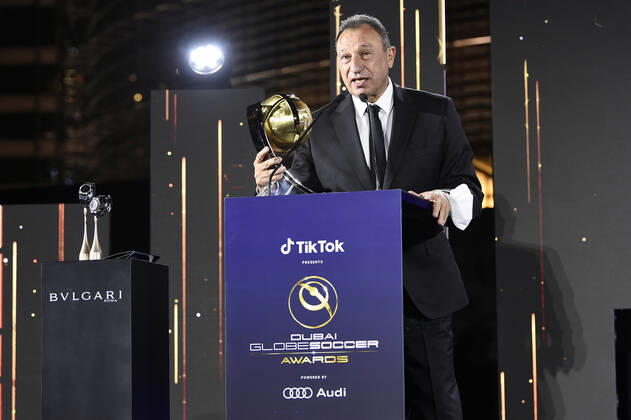 Foto Fabio Ferrari - LaPresse 27 Dicembre 2020 Dubai ( Emirati Arabi ) Dubai Globe Soccer Award 2020 - Dodicesima Edizione. Nella foto: Top Title Winners in the Middle East AL Ahly photo Fabio Ferrari - LaPresse December 27, 20720 Dubai (Unated Arab Emirate) Sport Dubai Globe Soccer Award 2020 - 12th Edition. In the pic: Top Title Winners in the Middle East AL Ahly  Copyright: xFabioxFerrari LaPressex