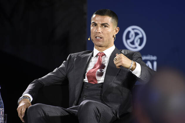 Foto Fabio Ferrari - LaPresse 27 Dicembre 2020 Dubai ( Emirati Arabi ) 15ma edizione di Dubai International Sports Conference - Globe Soccer Award 2020 Nella foto:Cristiano Ronaldo photo Fabio Ferrari LaPresse December 27, 2020 Dubai (Unated Arab Emirate) Sport 15th edition of the Dubai International Sports Conference - - Globe Soccer Award 2019 In the pic:Cristiano Ronaldo  Copyright: xLaPresse xFabioxFerrarix