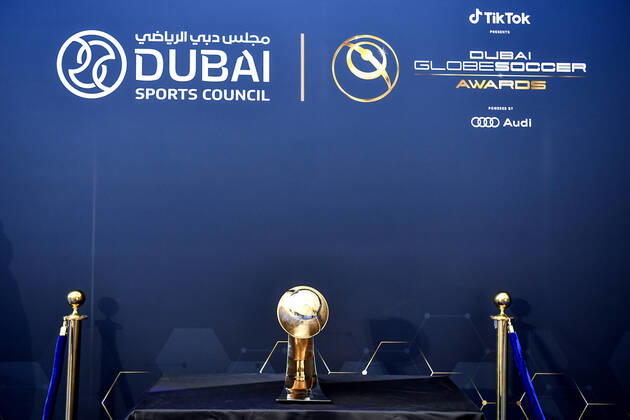 Foto Fabio Ferrari - LaPresse 27 Dicembre 2020 Dubai ( Emirati Arabi ) Dubai Globe Soccer Award 2020 - Dodicesima Edizione. Nella foto: Durante la serata. photo Fabio Ferrari - LaPresse December 27, 20720 Dubai (Unated Arab Emirate) Sport Dubai Globe Soccer Award 2020 - 12th Edition. In the pic: During the evening.  Copyright: xLaPresse xFabioxFerrari FabioxFex