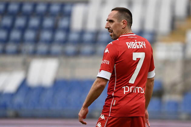 Fußball, Lazio Rom - AC Florenz Photo Alfredo Falcone - LaPresse06 01 2021 Roma (Italy SoccerLazio - FiorentinaItalian Football Championship League A Tim 2020 2021 - Olimpico Stadium of RomaIn the pic:franck ribery  Copyright: xALFREDOxFALCONE LaPresse ALFREDOx