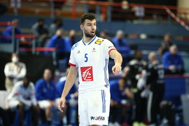 Nedim Remili (France) HANDBALL : France vs Serbie - Qualifications EHF EURO 2022 - 09 01 2021 KevinDomas Panoramic