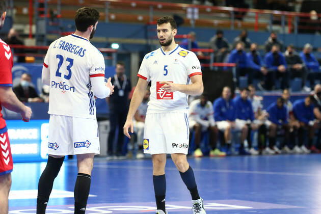 Nedim Remili (France) HANDBALL : France vs Serbie - Qualifications EHF EURO 2022 - 09 01 2021 KevinDomas Panoramic