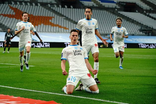 FOOTBALL : Olympique de Marseille vs Olympique Lyonnais - Ligue 1 Uber Eats - Marseille - 28 02 2021 NorbertScanella PanoramiC