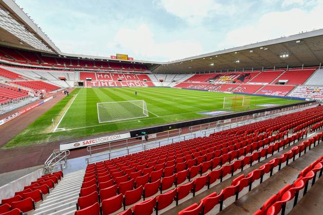Sunderland v Northampton Town EFL Sky Bet League 1 09 05 2021. General view inside the Stadium Of Light, Sunderland, England before the EFL Sky Bet League 1 match between Sunderland AFC and Northampton Town on 9 May 2021. Editorial use only DataCo restrictions apply See www.football-dataco.com , Copyright: xMalcolmxMackenziex PSI-12732-0003