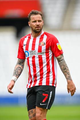 Sunderland v Northampton Town EFL Sky Bet League 1 09 05 2021. Chris Maguire ( 7) of Sunderland AFC during the EFL Sky Bet League 1 match between Sunderland AFC and Northampton Town at the Stadium Of Light, Sunderland, England on 9 May 2021. Editorial use only DataCo restrictions apply See www.football-dataco.com , Copyright: xMalcolmxMackenziex PSI-12732-0063