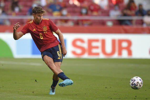ESP: Spain - Portugal. International Friendly, Länderspiel, Nationalmannschaft match Marcos Llorente of Spain during the friendly match between Spain and Portugal played at Wanda Metropolitano Stadium on June 4, 2021 in Madrid, Spain. Copyright: xPressinphotox PS_210606_008
