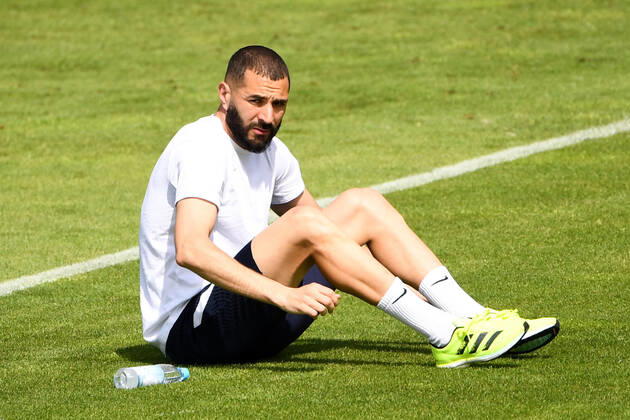 19 KARIM BENZEMA (FRA) FOOTBALL : Equipe de France - Entrainement - UEFA EURO, EM, Europameisterschaft,Fussball 2020 - 16 06 2021 AnthonyBIBARD FEP Panoramic