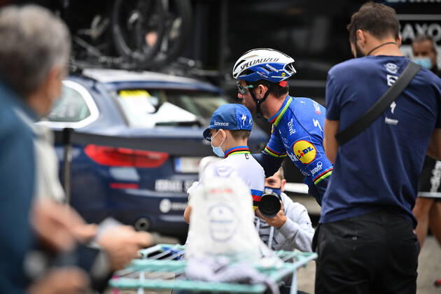 British Mark Cavendish of Deceuninck - Quick-Step pictured during the first rest day during the 108th edition of the Tour de France cycling race, 144,9km from Cluses to Tignes, France, Monday 05 July 2021. This year s Tour de France takes place from 26 June to 18 July 2021. DAVIDxSTOCKMAN x3027499x