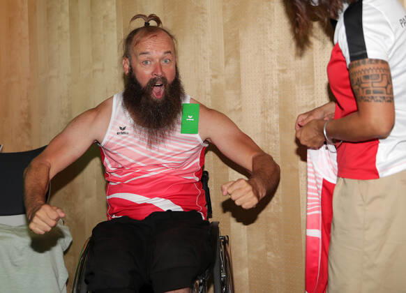 PARALYMPICS - OEPC, equipping Tokyo 2020 VIENNA,AUSTRIA,21.JUL.21 - PARALYMPICS - OEPC, equipping Paralympic Summer Games Tokyo 2020. Image shows Thomas Geierspichler (AUT). GEPAxpictures xWalterxLuger