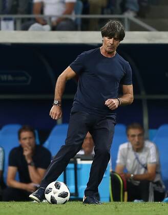 Mandatory Credit: Photo by Michael Zemanek BPI Shutterstock (9725501iy) Joachim Low manager of Germany Germany v Sweden, Group F, 2018 FIFA World Cup, WM, Weltmeisterschaft, Fussball football match, Fisht Stadium, Sochi, Russia - 23 Jun 2018 Germany v Sweden, Group F, 2018 FIFA World Cup football match, Fisht Stadium, Sochi, Russia - 23 Jun 2018  Copyright: xMichaelxZemanek BPI Shutterstockx 9725501iy
