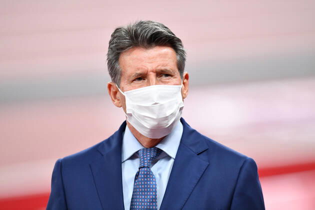 Lord Sebastian COE World Athletics President, JULY 31, 2021 - Athletics : Men s 10,000m final medal ceremony during the Tokyo 2020 Olympic Games, Olympische Spiele, Olympia, OS at the National Stadium in Tokyo, Japan. Noxthirdxpartyxsales  (166009473)