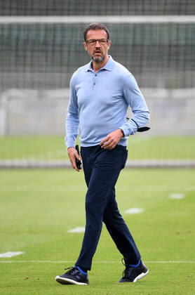 Fussball, Herren, Saison 2021 2022, 1. Bundesliga, Hertha BSC, Training, Geschäftsführer Fredi Bobic (Hertha BSC), 04.08. 2021, Copyright: xSebastianxRäppold MatthiasxKochx