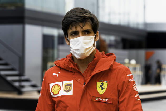 F1 Grand Prix of the Netherlands 55 Carlos Sainz (ESP, Scuderia Ferrari Mission Winnow), F1 Grand Prix of the Netherlands at Circuit Zandvoort on September 2, 2021 in Zandvoort, Netherlands. (Photo by COLOMBO IMAGES FIA Pool via HOCH ZWEI) Zandvoort Netherlands Poolfoto HOCH ZWEI Pool COLOMBO IMAGES ,EDITORIAL USE ONLY