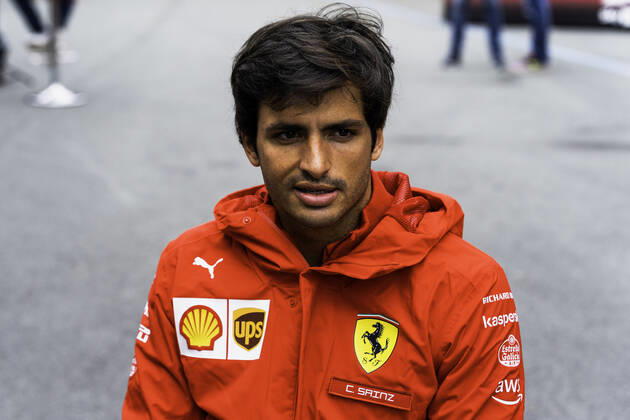 F1 Grand Prix of the Netherlands 55 Carlos Sainz (ESP, Scuderia Ferrari Mission Winnow), F1 Grand Prix of the Netherlands at Circuit Zandvoort on September 2, 2021 in Zandvoort, Netherlands. (Photo by COLOMBO IMAGES FIA Pool via HOCH ZWEI) Zandvoort Netherlands Poolfoto HOCH ZWEI Pool COLOMBO IMAGES ,EDITORIAL USE ONLY