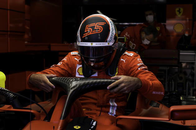 F1 Grand Prix of the Netherlands 55 Carlos Sainz (ESP, Scuderia Ferrari Mission Winnow), F1 Grand Prix of the Netherlands at Circuit Zandvoort on September 3, 2021 in Zandvoort, Netherlands. (Photo by COLOMBO IMAGES FIA Pool via HOCH ZWEI) Zandvoort Netherlands Poolfoto HOCH ZWEI Pool COLOMBO IMAGES ,EDITORIAL USE ONLY