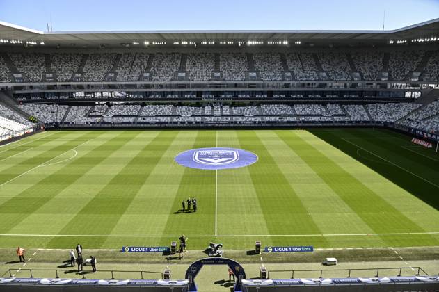 Stade Matmut FOOTBALL : Bordeaux vs Lens - 5eme Journee L1 Ubereats - Bordeaux - 12 09 2021 ThierryBreton Panoramic 