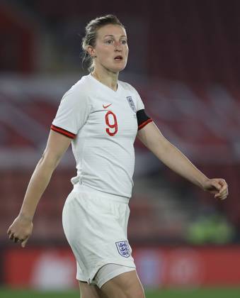 Southampton, England, 17th September 2021. Ellen White of England during the FIFA 2023 Women s World Cup Qualifying match at St Mary s Stadium, Southampton. Picture credit should read: Paul Terry Sportimage EDITORIAL USE ONLY. No use with unauthorised audio, video, data, fixture lists, club league logos or live services. Online in-match use limited to 120 images, no video emulation. No use in betting, games or single club league player publications. SPI-1202-0091
