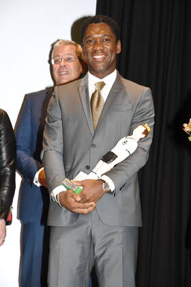 Clarence Seedorf Fußball Gala Deutscher Fußball-Kulturpreis 2021 Nürnberg Copyright: xZichyx Eibner-Pressefotox EP_rzy