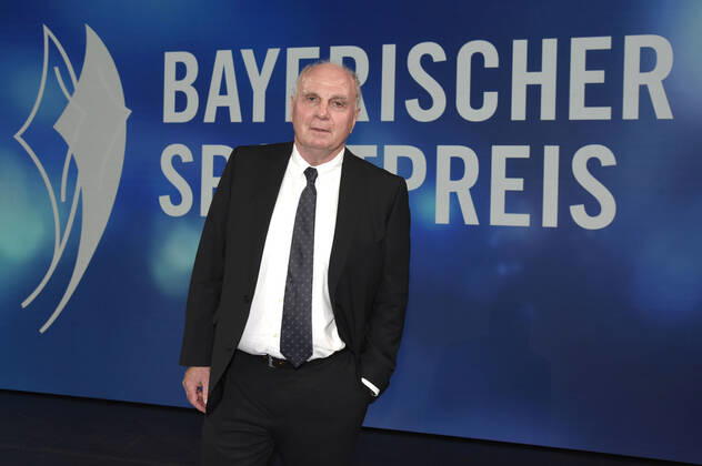 Uli Hoeneß bei der 20. Verleihung des Bayerischen Sportpreises 2021 in der BMW-Welt München. München, 06.11.2021