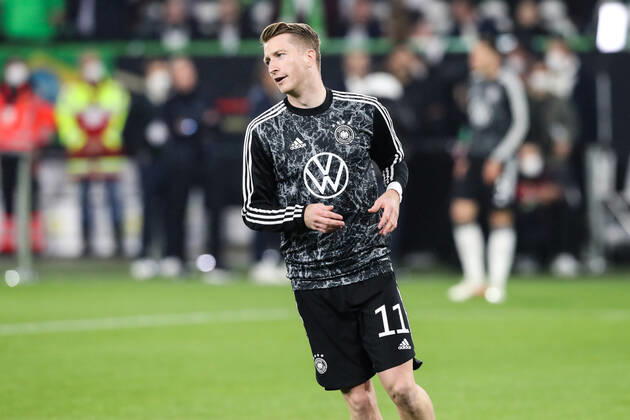 Marco Reus (Deutschland) - WM-Qualifikation Deutschland vs. Lichtenstein in der Volkswagen Arena in Wolfsburg - Fußball,Mann,Männer,Deutschland,11.11.2021