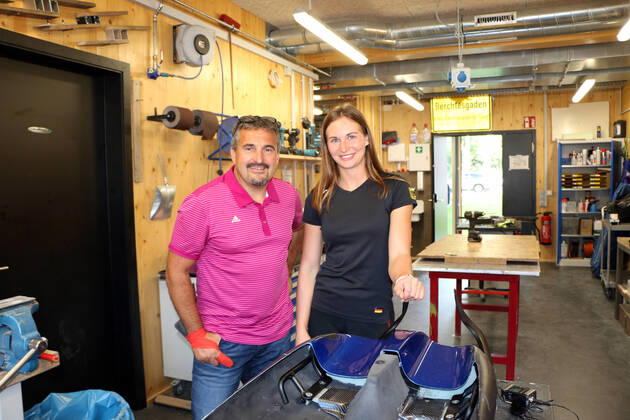 13.9.2021: Berchtesgaden: Werkstatt im BSD: Georg Hackl + Julia Taubitz