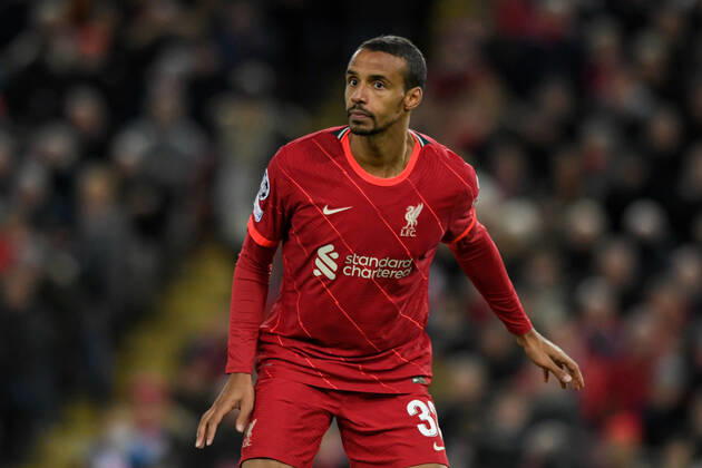 UEFA Champions League Liverpool v FC Porto Joel Matip 32 of Liverpool in action during the game Liverpool Anfield Merseyside United Kingdom Copyright: xSimonxWhitehead NewsxImagesx