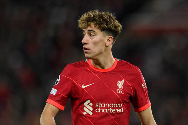 UEFA Champions League Liverpool v FC Porto Kostas Tsimikas 21 of Liverpool in action during the game Liverpool Anfield Merseyside United Kingdom Copyright: xSimonxWhitehead NewsxImagesx