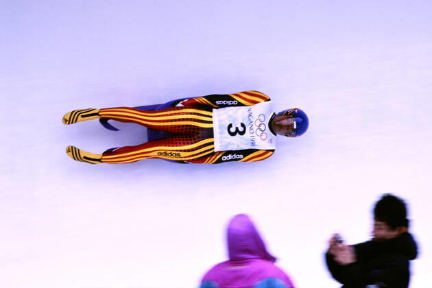 HACKL Georg Team GER Rodeln Olympiasieger Olympische Winterspiele 1998 in Nagano Japan vom 07. - 22. 02 1998 am 9. 02.1998 in Nagano
