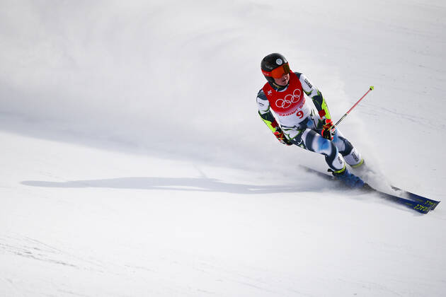 Photo LaPresse Marco Alpozzi February 07, 2022 Yanqing, China Beijing 2022 Winter Olympic Games, Olympische Spiele, Olympia, OS - Alpine Skiing - Women s Giant Slalom In the pic: Meta Hrovat  Copyright: xMarcoxAlpozzi LaPressex
