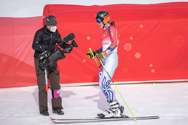 07.02.2022, National Alpine Ski Centre, Yanqing, CHN, Olympische Winterspiele, Peking 2022, Ski Alpin, Riesenslalom, Damen, im Bild Petra Vlhova (SVK) Petra Vlhova of Slovakia during women s Giant Slalom Competition for the Winter Olympic Games, Olympische Spiele, Olympia, OS Beijing 2022. National Alpine Ski Centre in Yanqing, China on 2022 02 07. Expa Yanqing