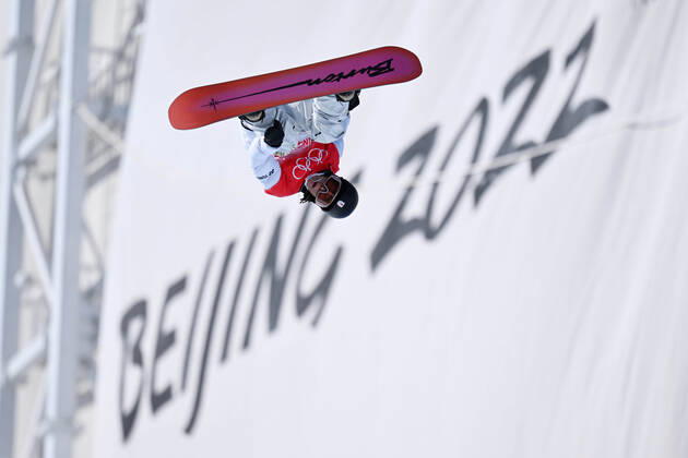Ayumu Hirano (JPN), FEBRUARY 11, 2022 - Snowboarding : Men s Halfpipe Final during the Beijing 2022 Olympic Winter games, Winterspiele,Spiele, Summer games at Genting Snow Park in Zhangjiakou, Hebei, China.  (180389657)