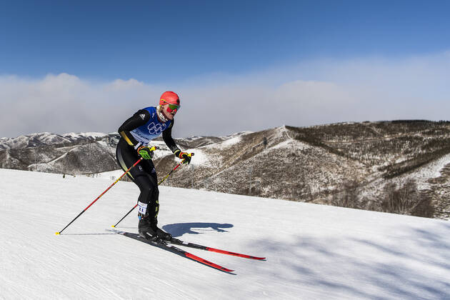 220220 Victoria Carl of Germany competes in women s cross-country skiing 30 km during day 16 of the 2022 Winter Olympics on February 20, 2022 in Zhangjiakou. Photo: Vegard Grott BILDBYRAN kod VG JE0047 skidor cross-country skiing langrenn Olympic Games, Olympische Spiele, Olympia, OS olympics winter olympics os ol olympiska spel vinter-os olympiske leker peking peking 2022 beijing 2022 beijing 2022 olympic games beijing 2022 winter olympic games peking-os beijing-ol vinter-ol 16 bbeng dam Copyright: VEGARDxGRoTT BB220220VG030