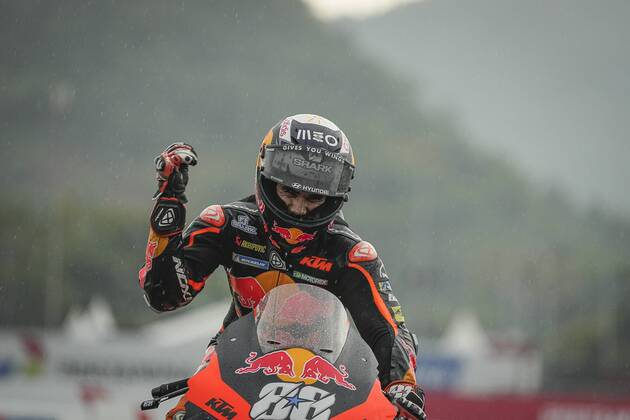 Bilder des Jahres 2022, Sport 03 März Sport Themen der Woche KW11 Sport Bilder des Tages Races of MotoGP Grand Prix of Indonesia at Pertamina Mandalika Circuit, Indonesia, March 20, 2022 In picture: Portugal Miguel Oliveira Carreras del Gran Premio de Indonesia en el Pertamina Mandalika Circuit, Indonesia 20 de Marzo de 2022 POOL MotoGP.com Cordon Press Images will be for editorial use only. Mandatory credit: MotoGP.com Cordon Press